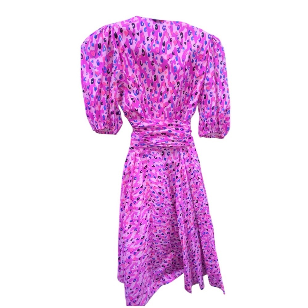 L-1 Lilly Pulitzer Juney Elbow Length Sleeve Midi Wrap Dress - Picture 5 of 15